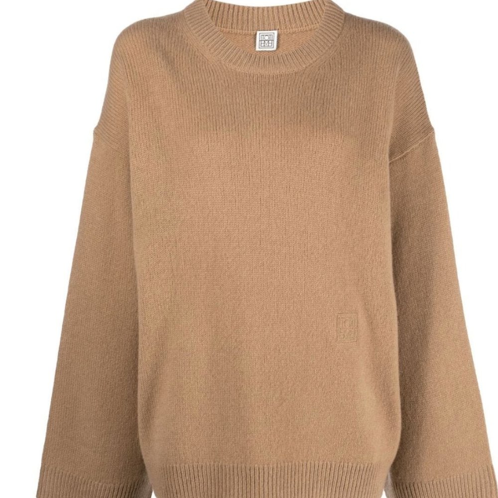 TOTEME cashmere crew neck pullover jumper